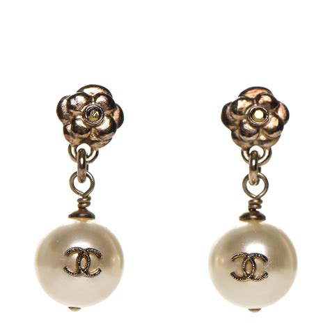 chanel camellia ring|chanel camellia pearl earrings.